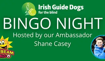 Green image with paw prints showing the IGDB logo and the words Official Event