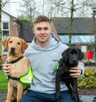 Ireland and Munster’s Jack Crowley appeals for Puppy Raisers for Irish Guide Dogs for the Blind