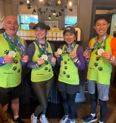 Green image with paw prints showing the IGDB logo and the words Official Event